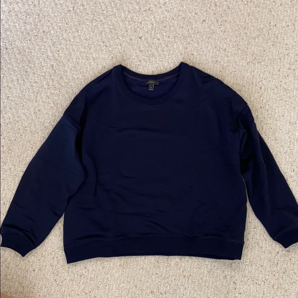 J Crew - Cropped Sweater NAVY